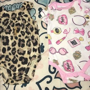 3 Pack Juicy Couture Onesies